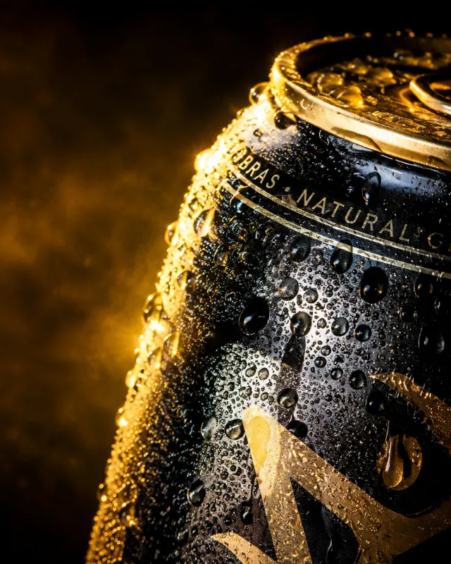AI generated macro product image with condensation